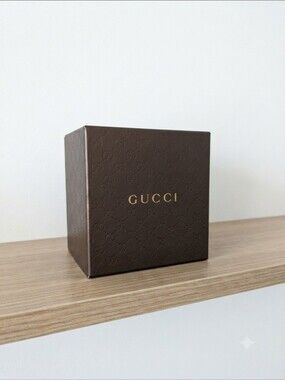 GUCCI Watch & Accessory Box (Sealed Warranty/Manual)